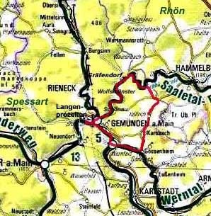 radwanderung saaletal