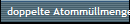doppelte Atomm�llmenge